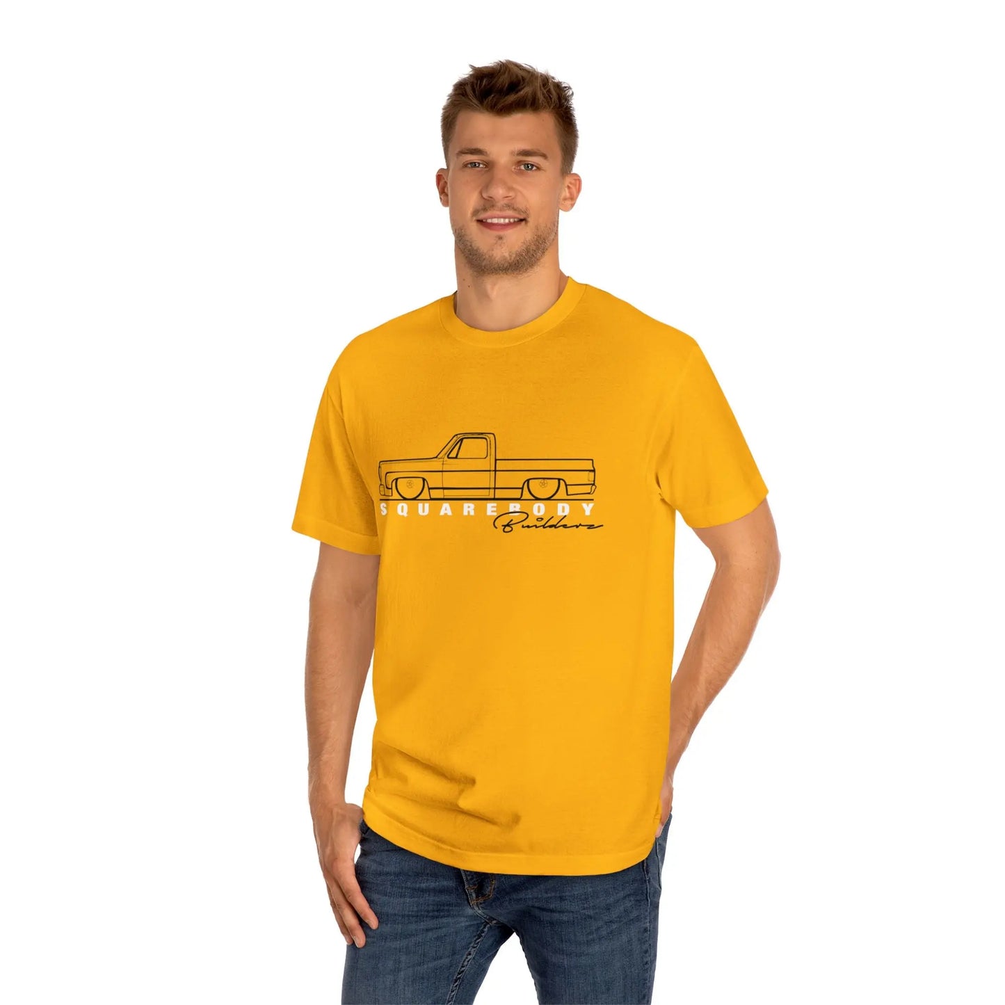 BACKYARD BUILT 73-87 C10  signature series Unisex Classic Tee Printify