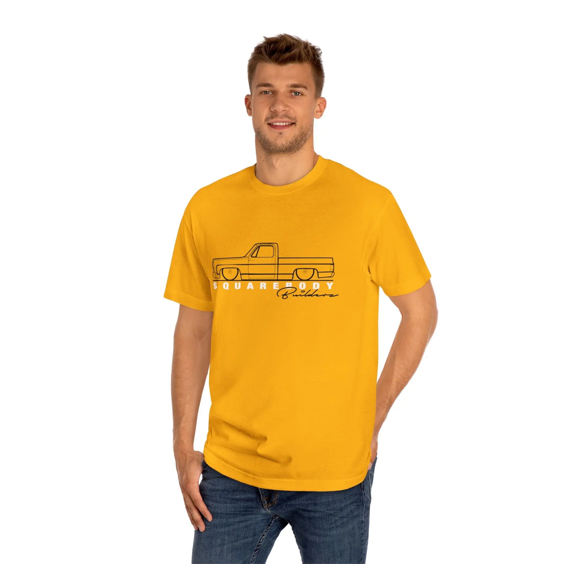 BACKYARD BUILT 73-87 C10  signature series Unisex Classic Tee Printify