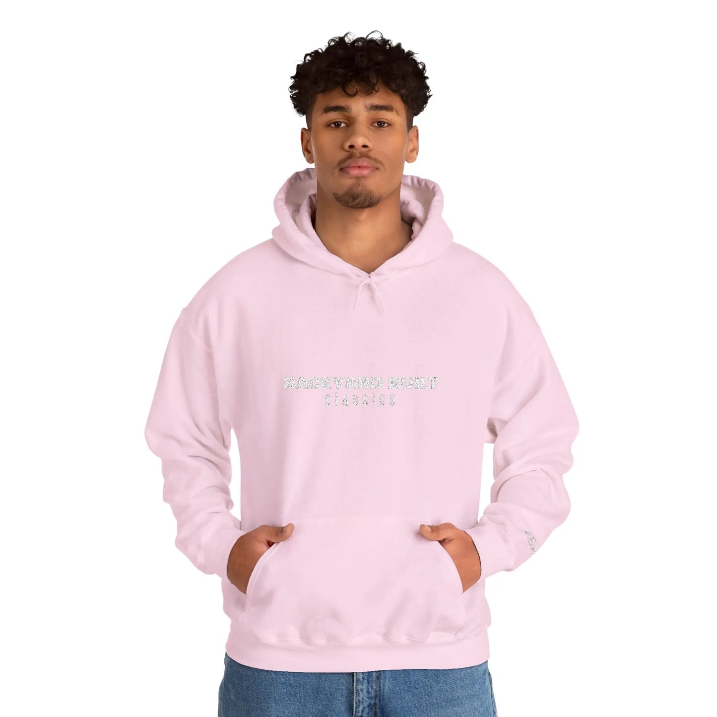 BACKYARD BUILT 'SQUAREBODY C10' Unisex Embroidered Hooded Sweatshirt - Printify