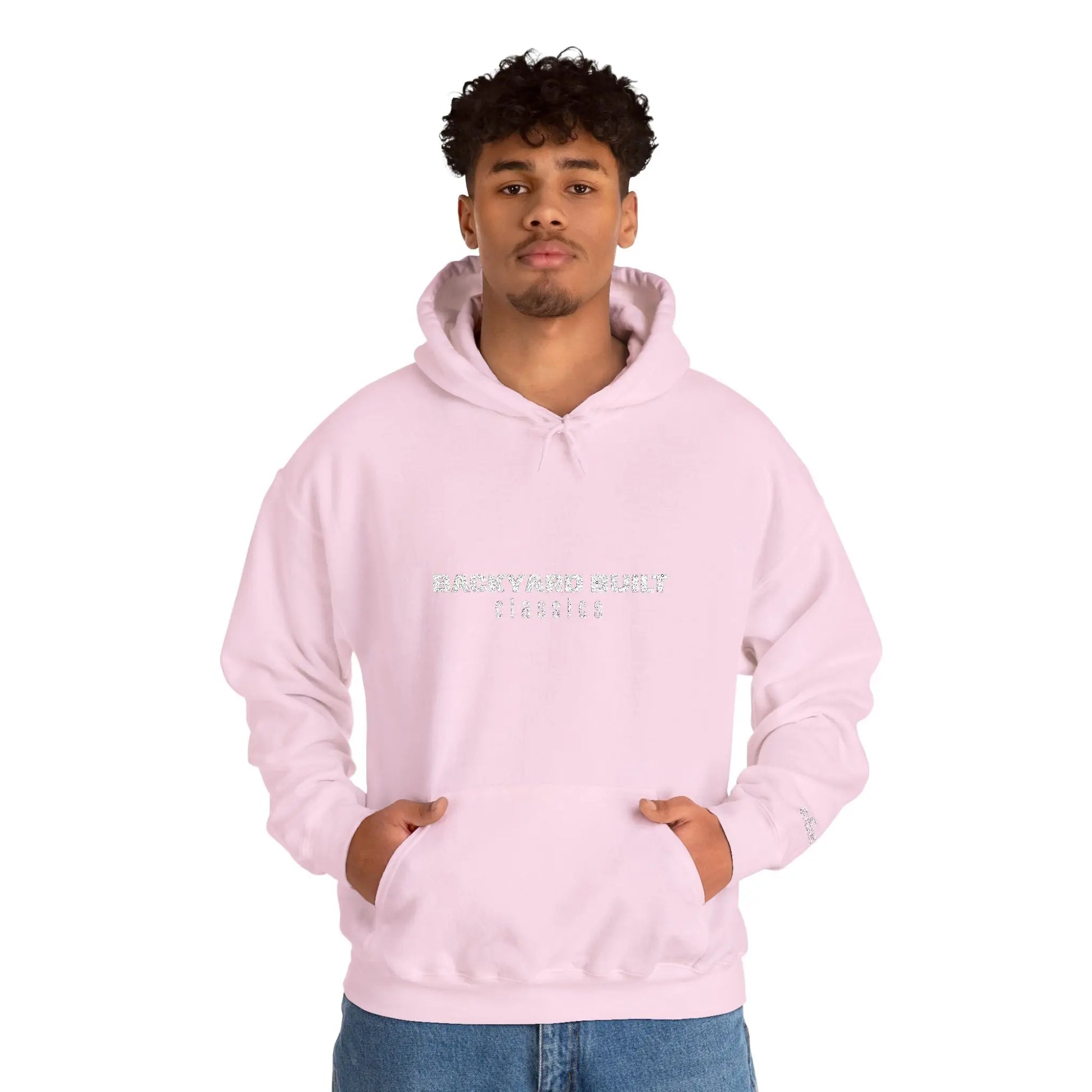 BACKYARD BUILT 'SQUAREBODY C10' Unisex Embroidered Hooded Sweatshirt - Printify