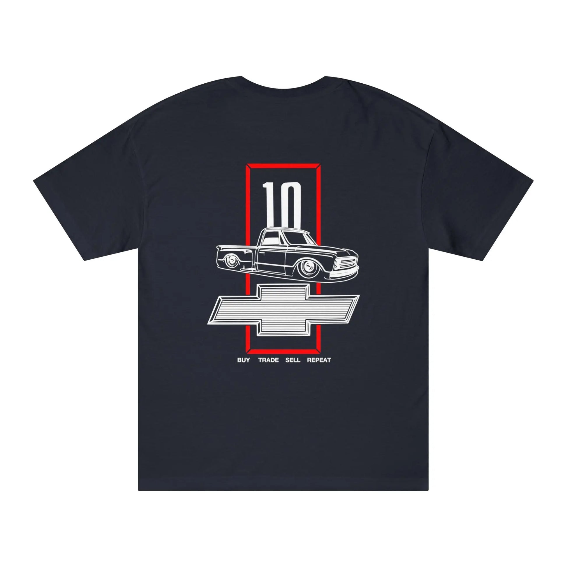 BUY SELL TRADE REPEAT Unisex Classic Tee Printify