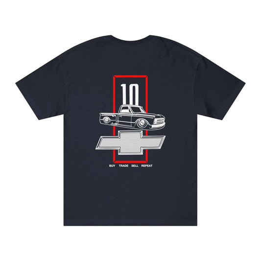BUY SELL TRADE REPEAT Unisex Classic Tee Printify