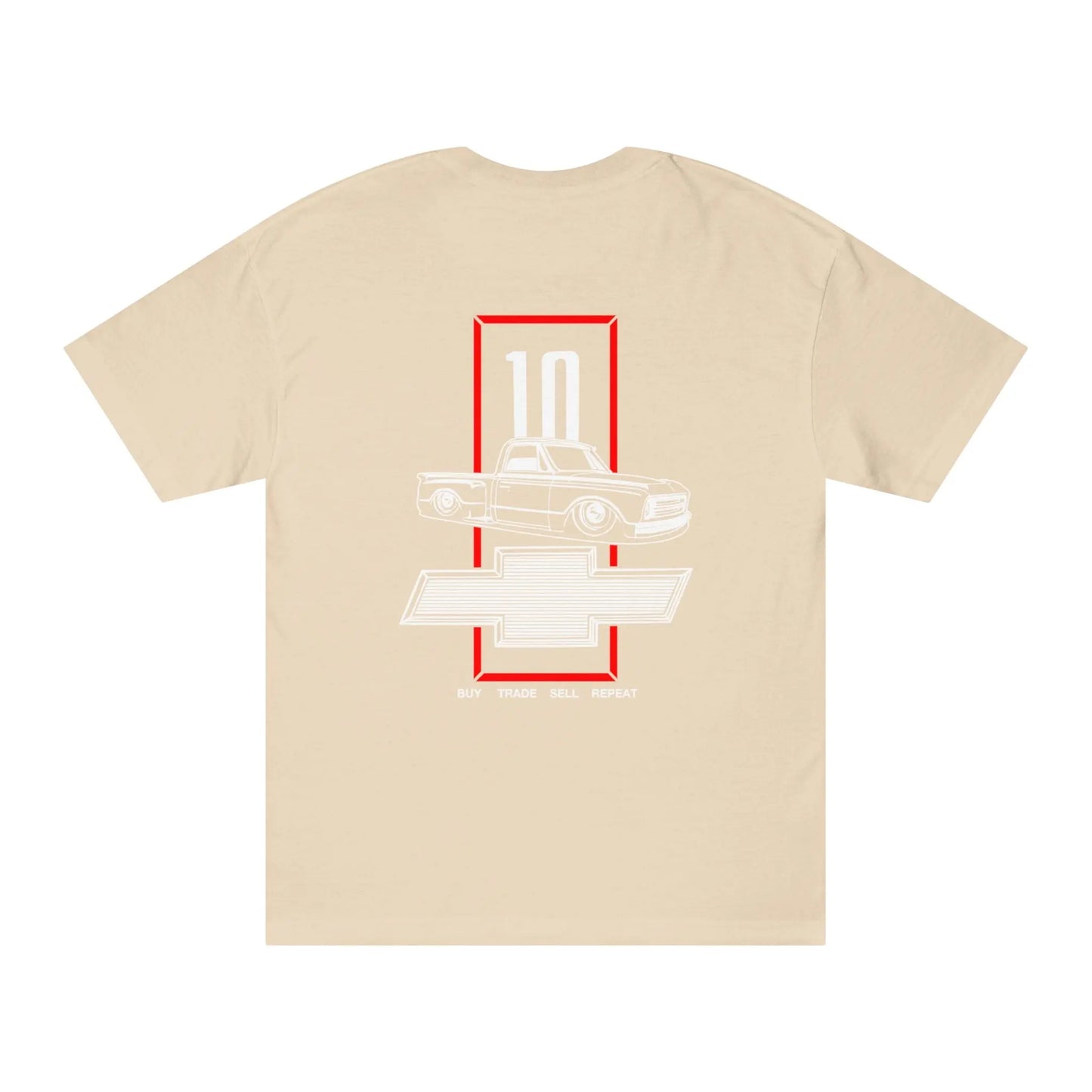BUY SELL TRADE REPEAT Unisex Classic Tee Printify