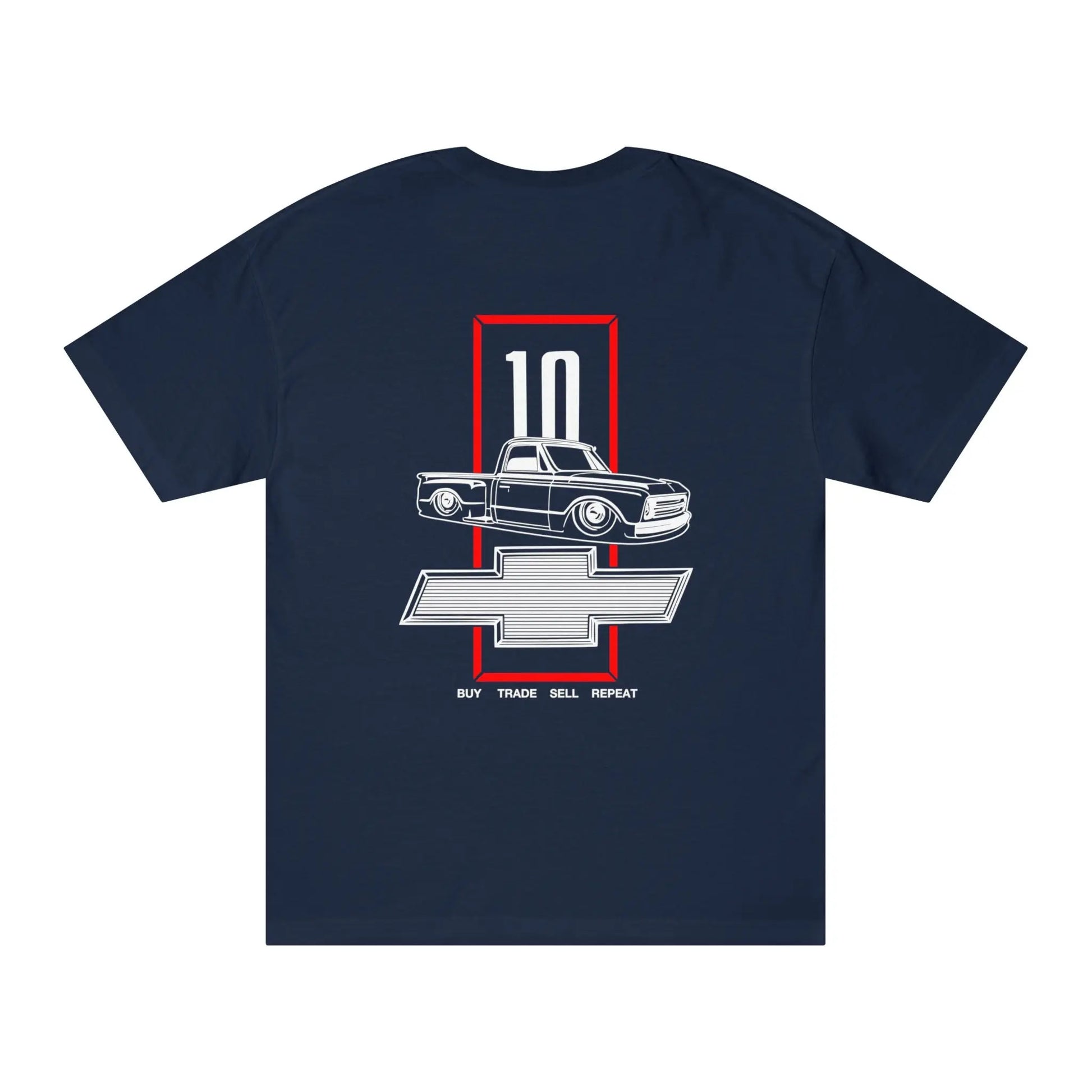 BUY SELL TRADE REPEAT Unisex Classic Tee Printify