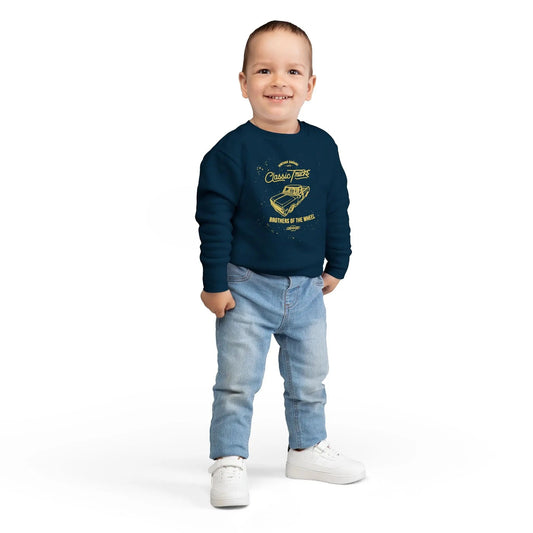 " Brother of the Wheel " Toddler Sweatshirt Printify