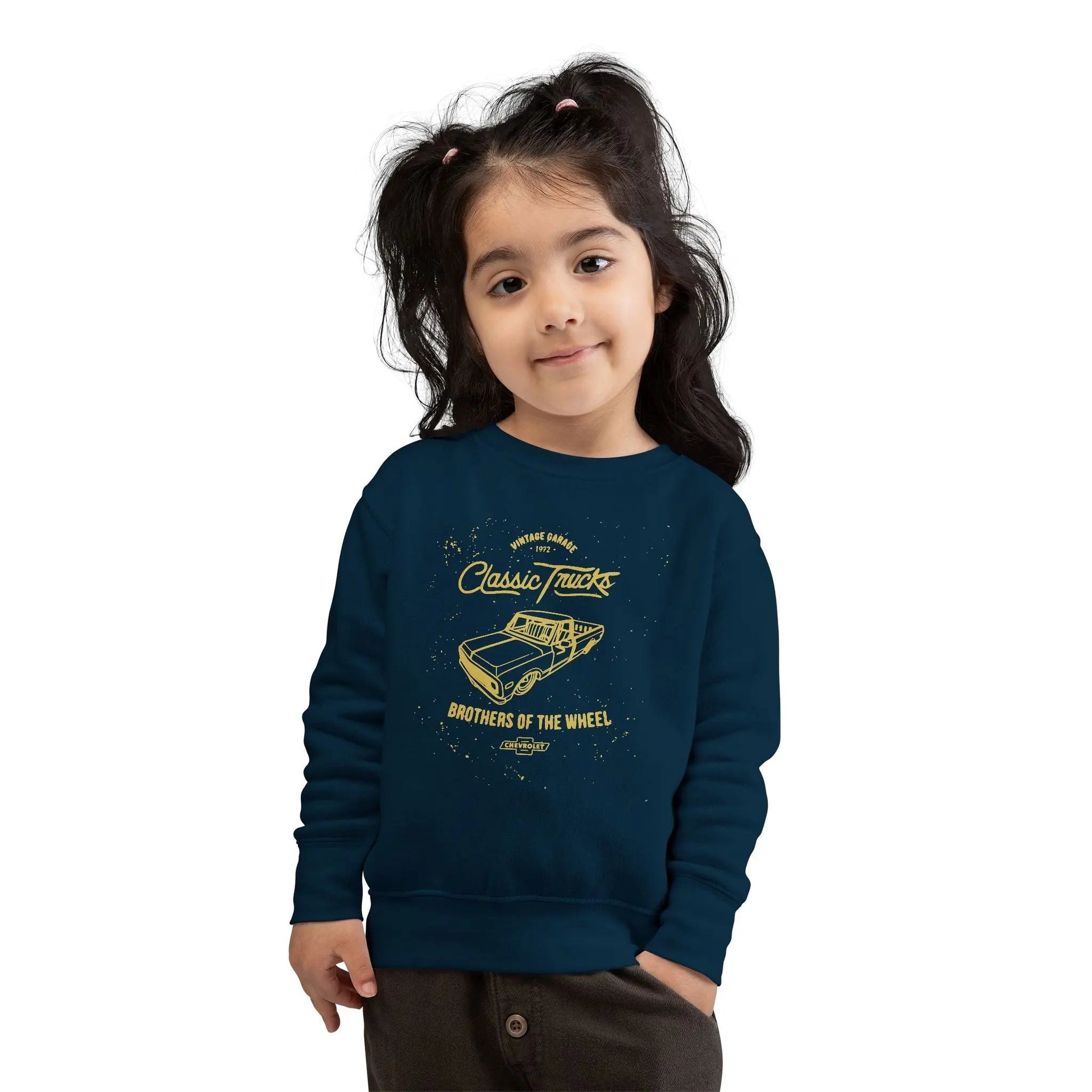 " Brother of the Wheel " Toddler Sweatshirt Printify