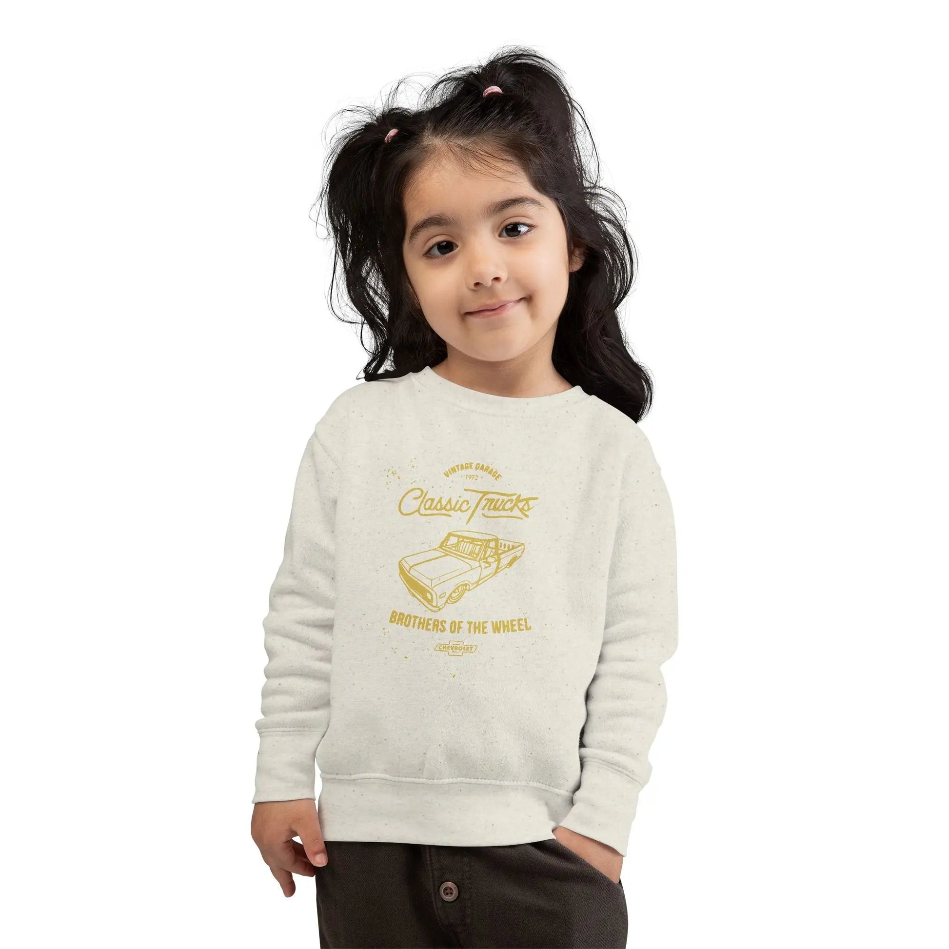" Brother of the Wheel " Toddler Sweatshirt Printify