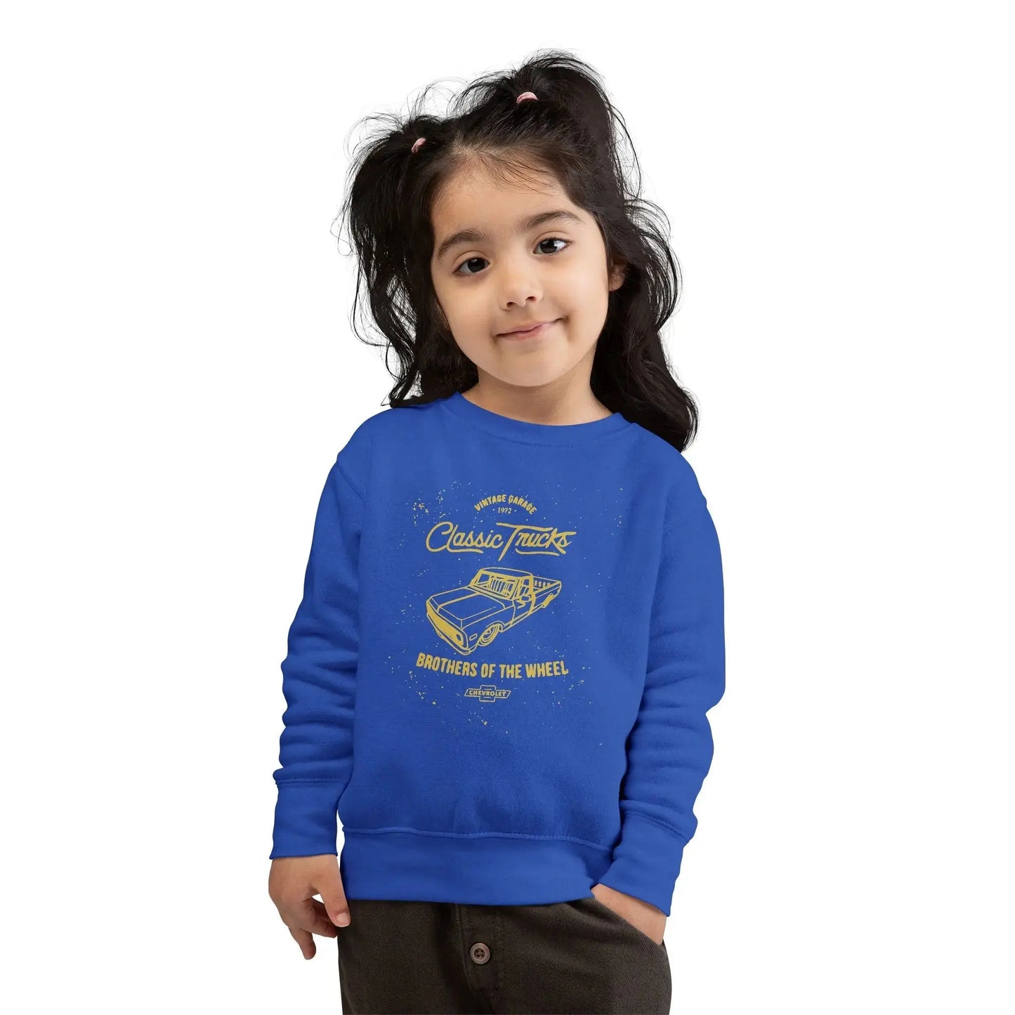 " Brothers of the Wheel " Toddler Sweatshirt Printify