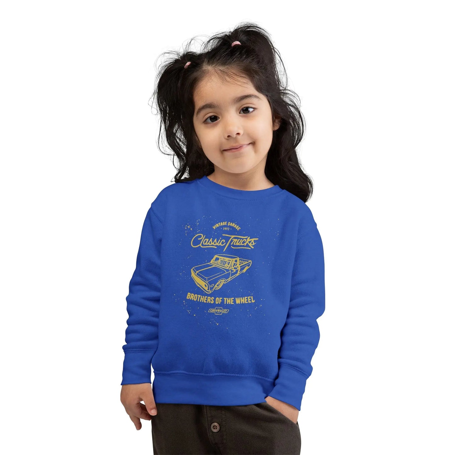 " Brothers of the Wheel " Toddler Sweatshirt Printify