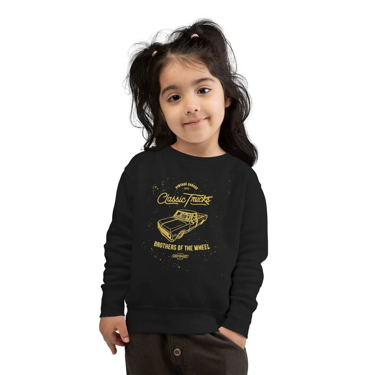 " Brothers of the Wheel " Toddler Sweatshirt Printify