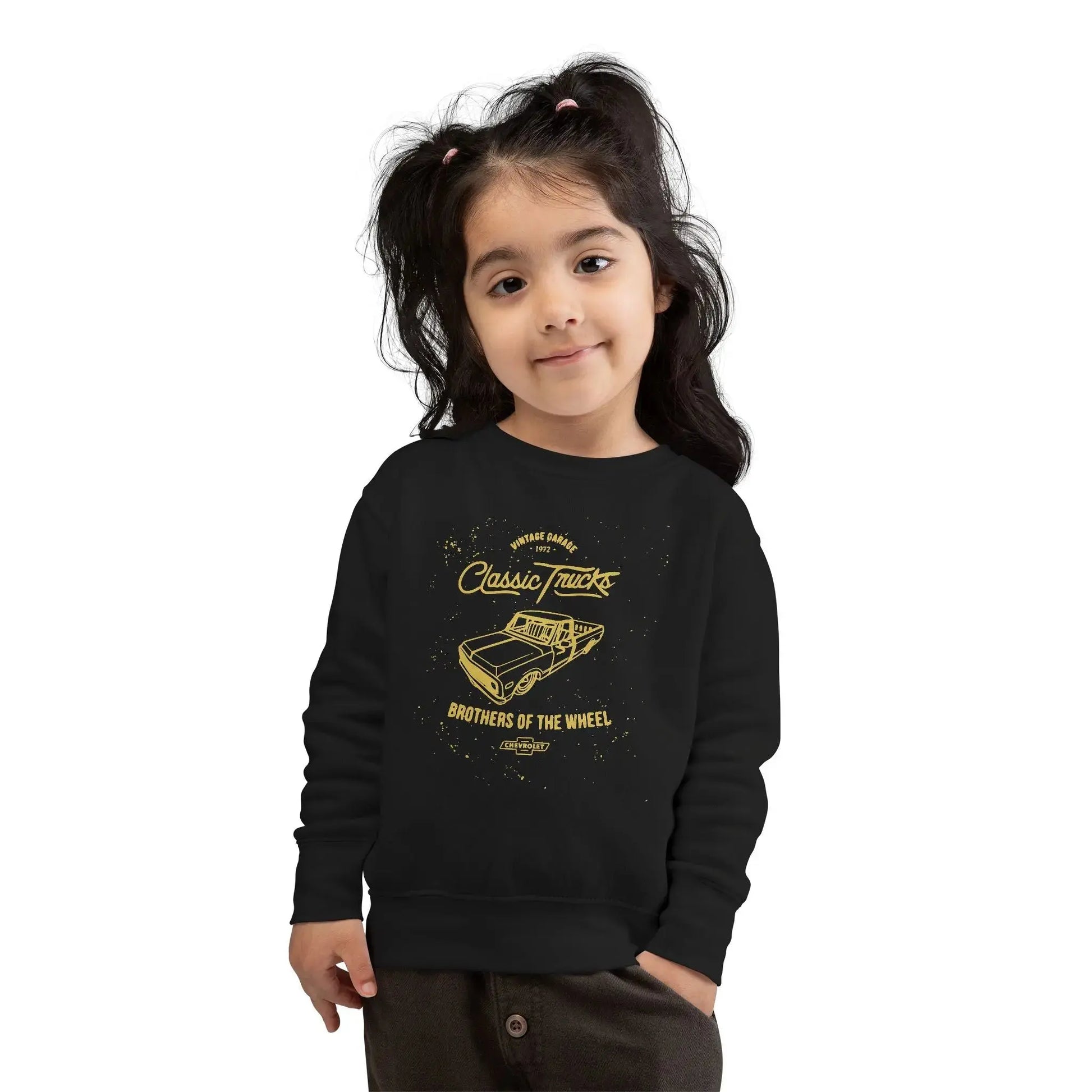 " Brothers of the Wheel " Toddler Sweatshirt Printify