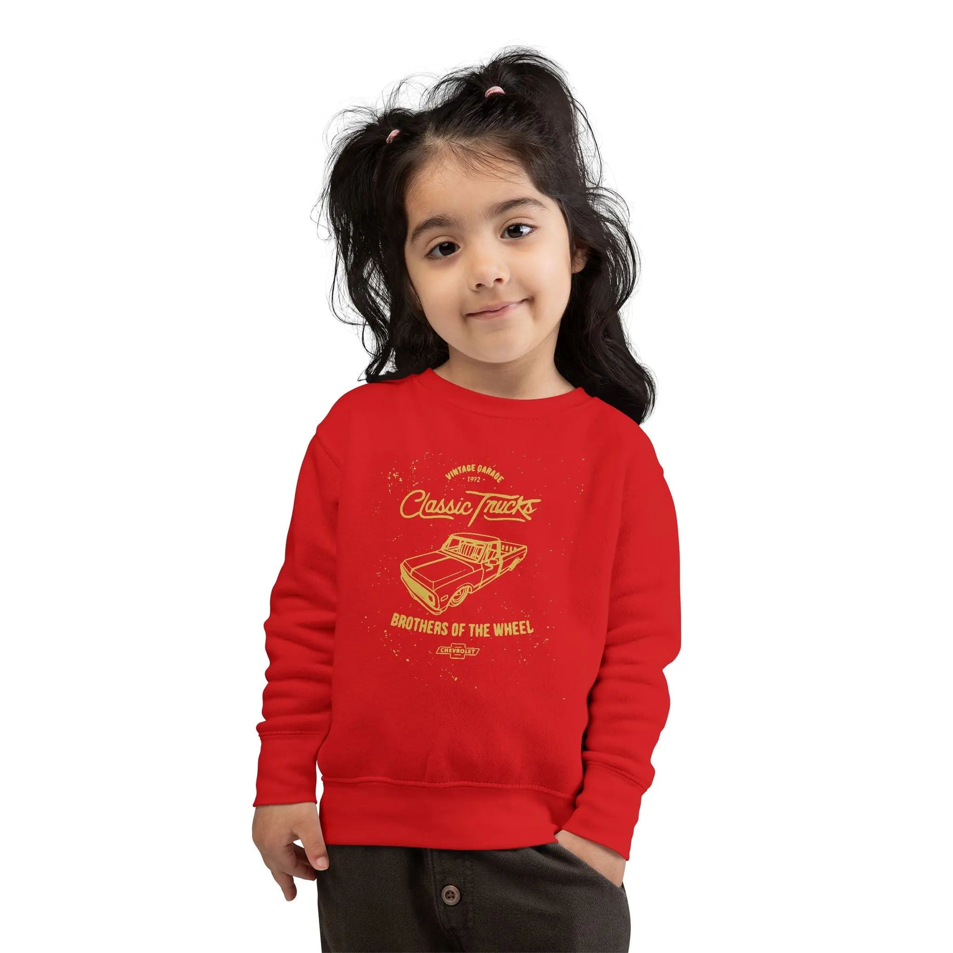 " Brothers of the Wheel " Toddler Sweatshirt Printify