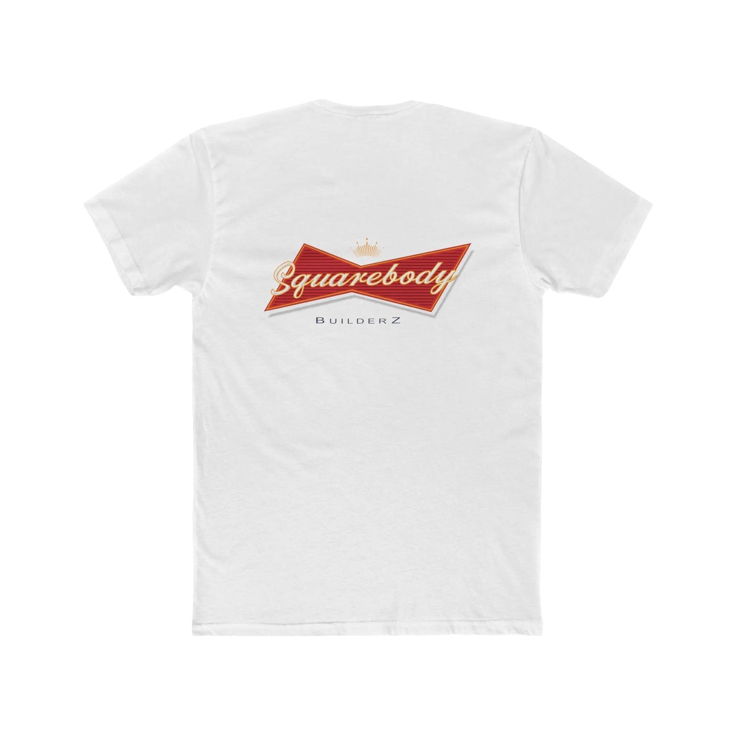 Budweiser Inspired Squarebody Builderz Logo Tee Printify