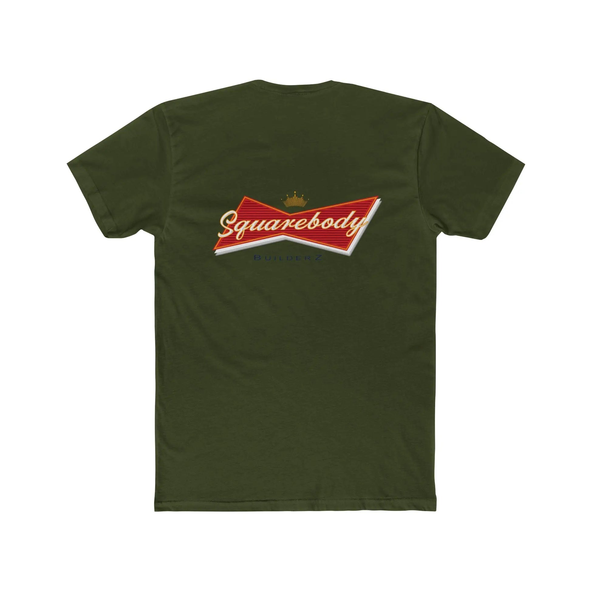 Budweiser Inspired Squarebody Builderz Logo Tee Printify
