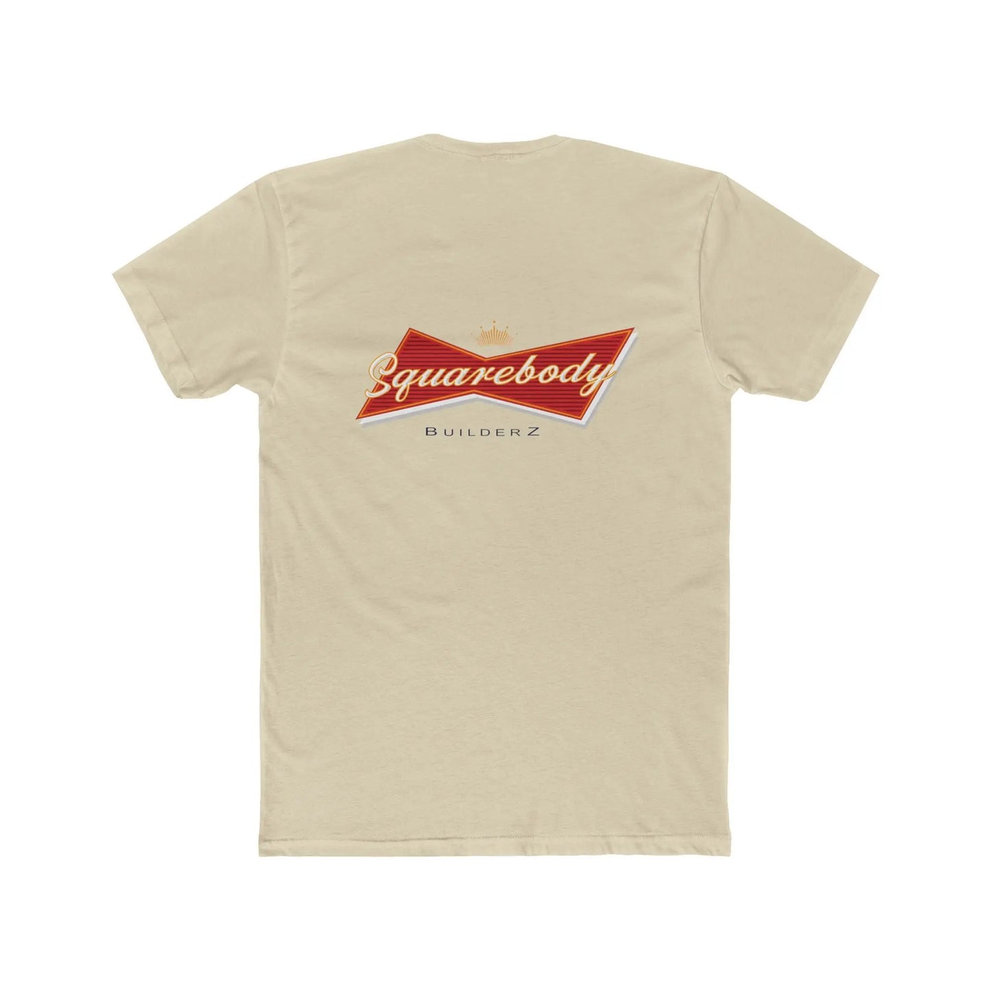 Budweiser Inspired Squarebody Builderz Logo Tee Printify
