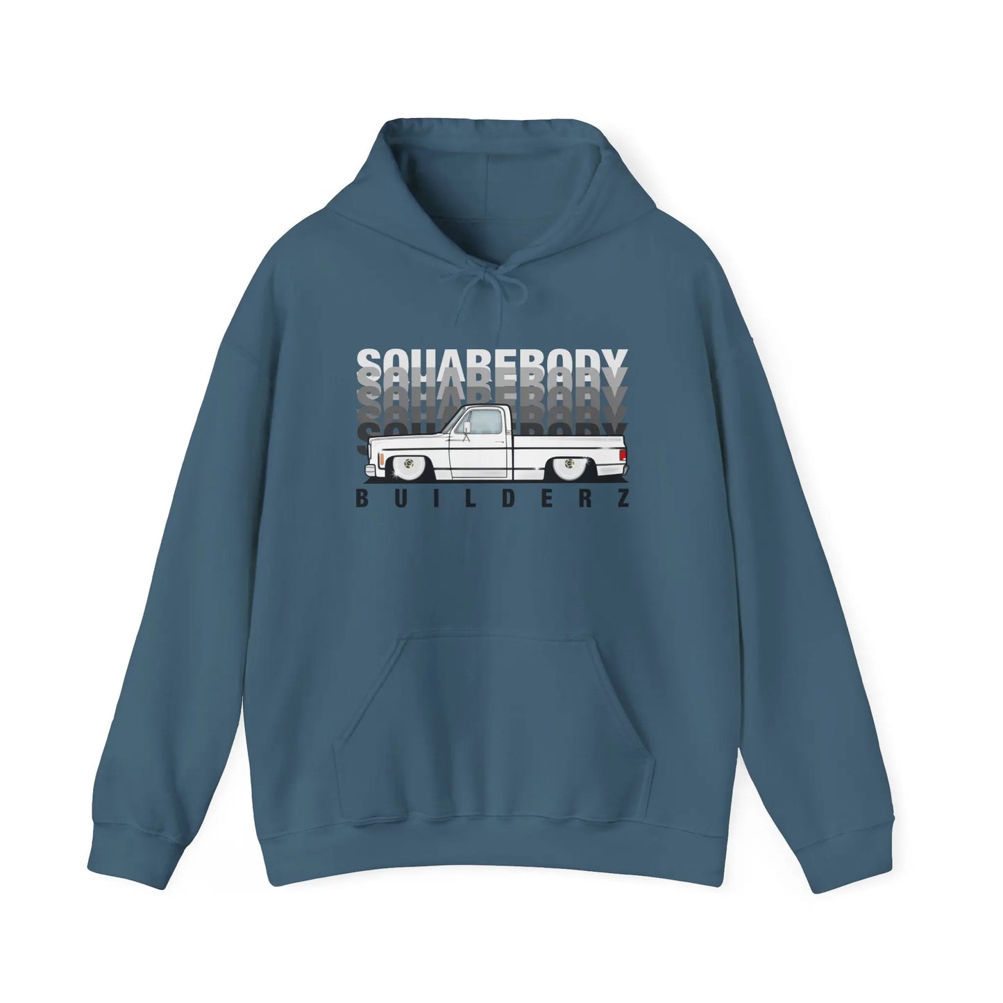 C10 FADED series BLK/WHT truck HOODIE sweater Printify