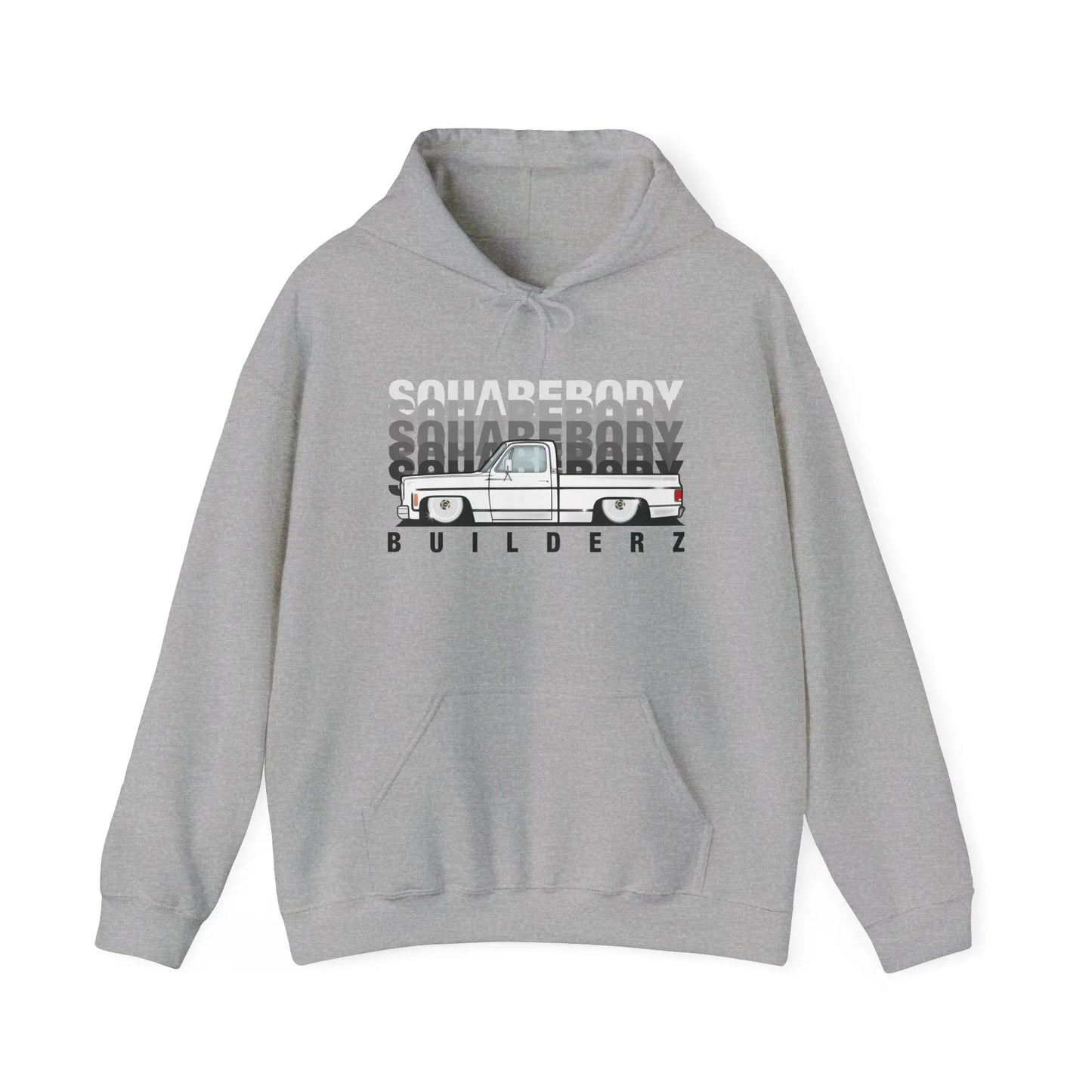 C10 FADED series BLK/WHT truck HOODIE sweater Printify