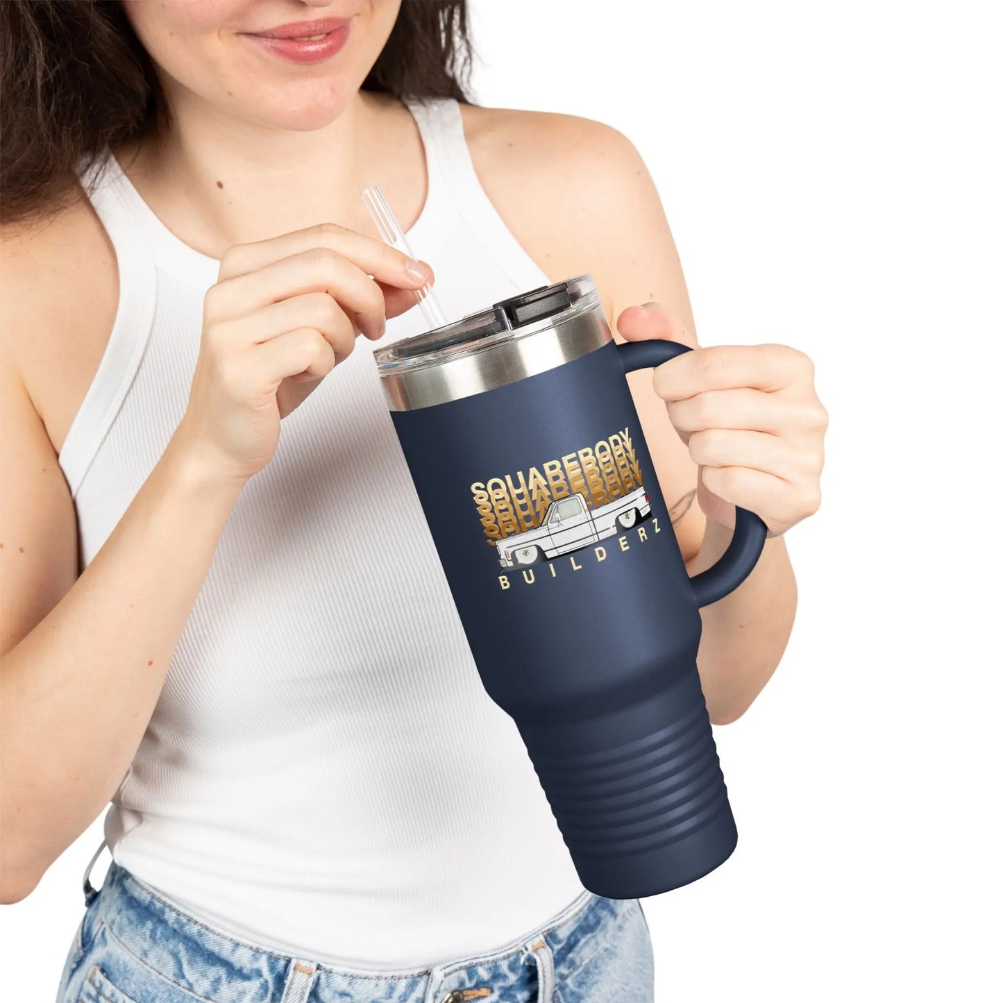 C10 FADED series Insulated Travel Mug, 40oz Printify