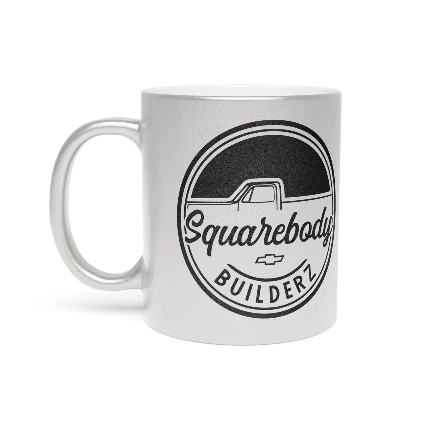 C10 ROUND LOGO Metallic Mug (Silver\Gold) Printify