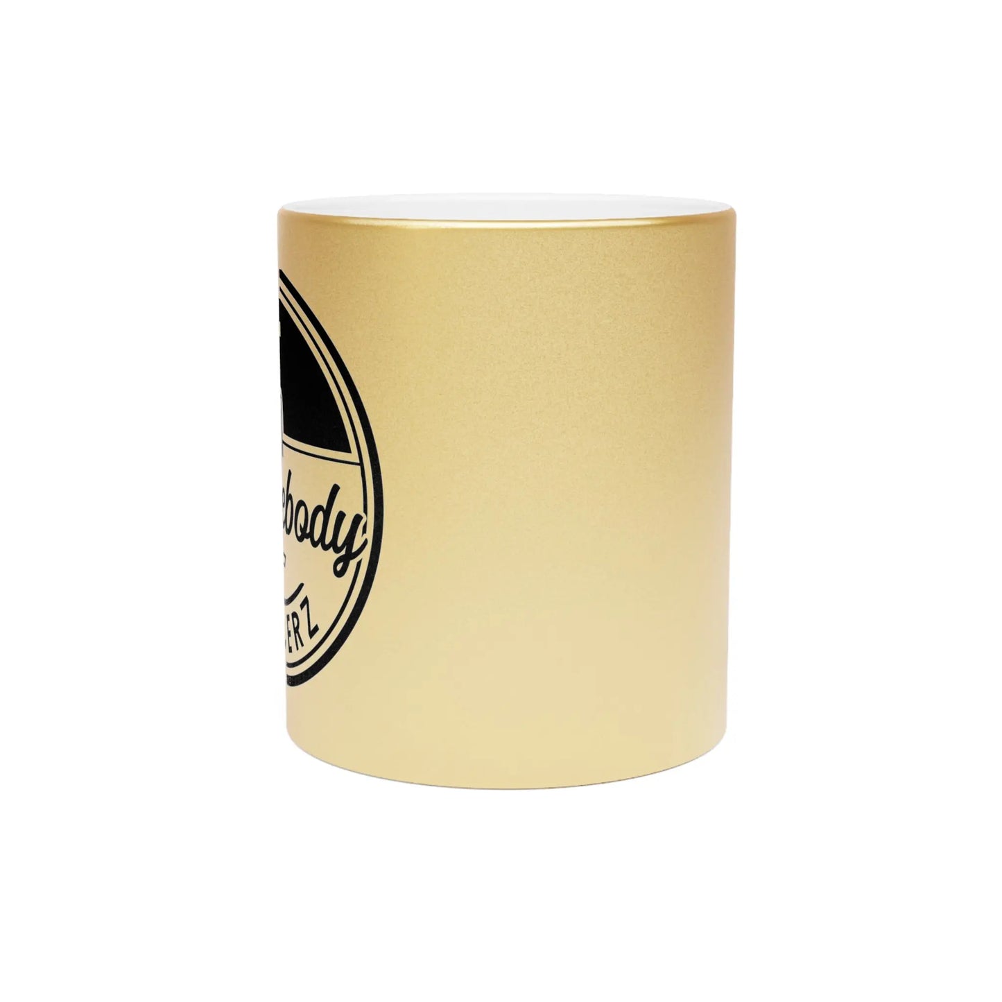 C10 ROUND LOGO Metallic Mug (Silver\Gold) Printify