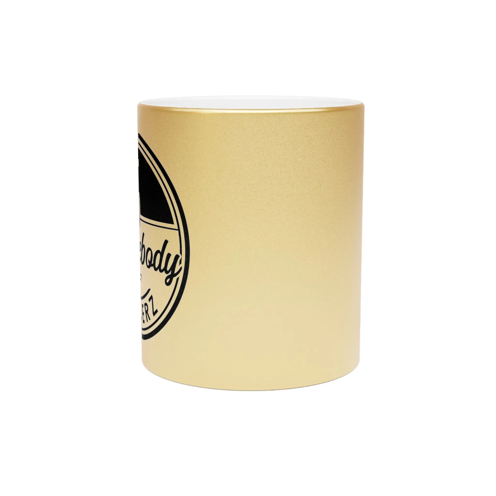 C10 ROUND LOGO Metallic Mug (Silver\Gold) Printify