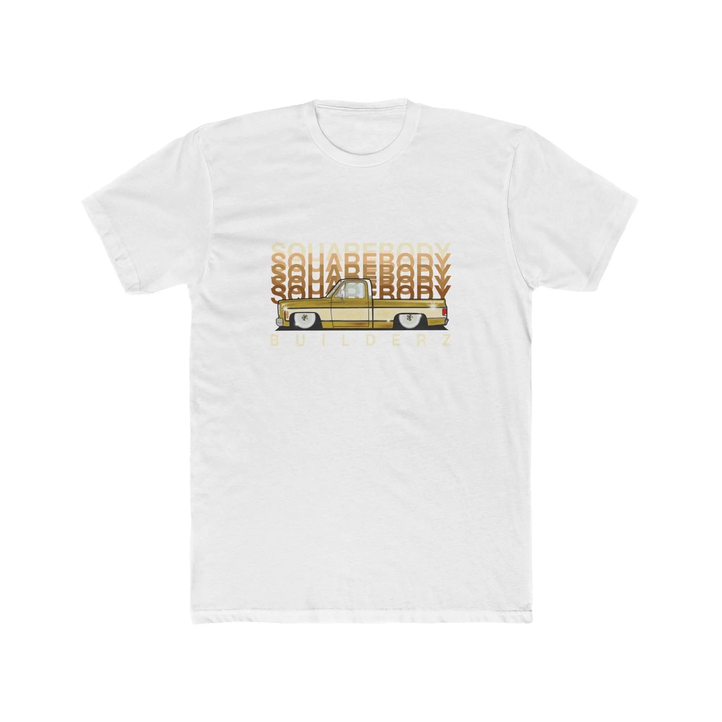 C10 Squarebody faded series GLD / WHT Printify