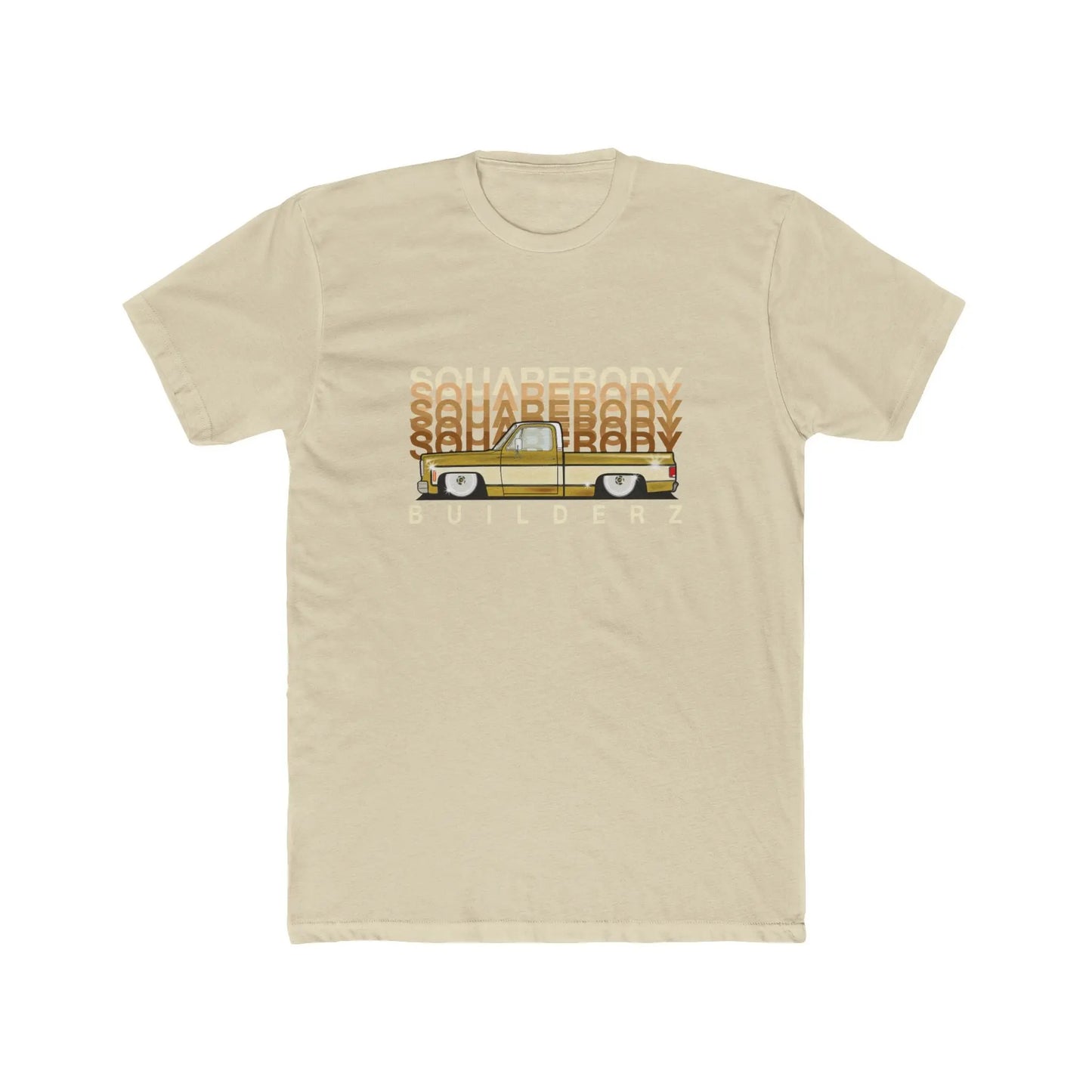 C10 Squarebody faded series GLD / WHT Printify