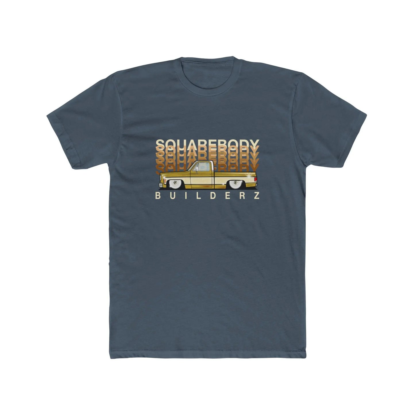 C10 Squarebody faded series GLD / WHT Printify