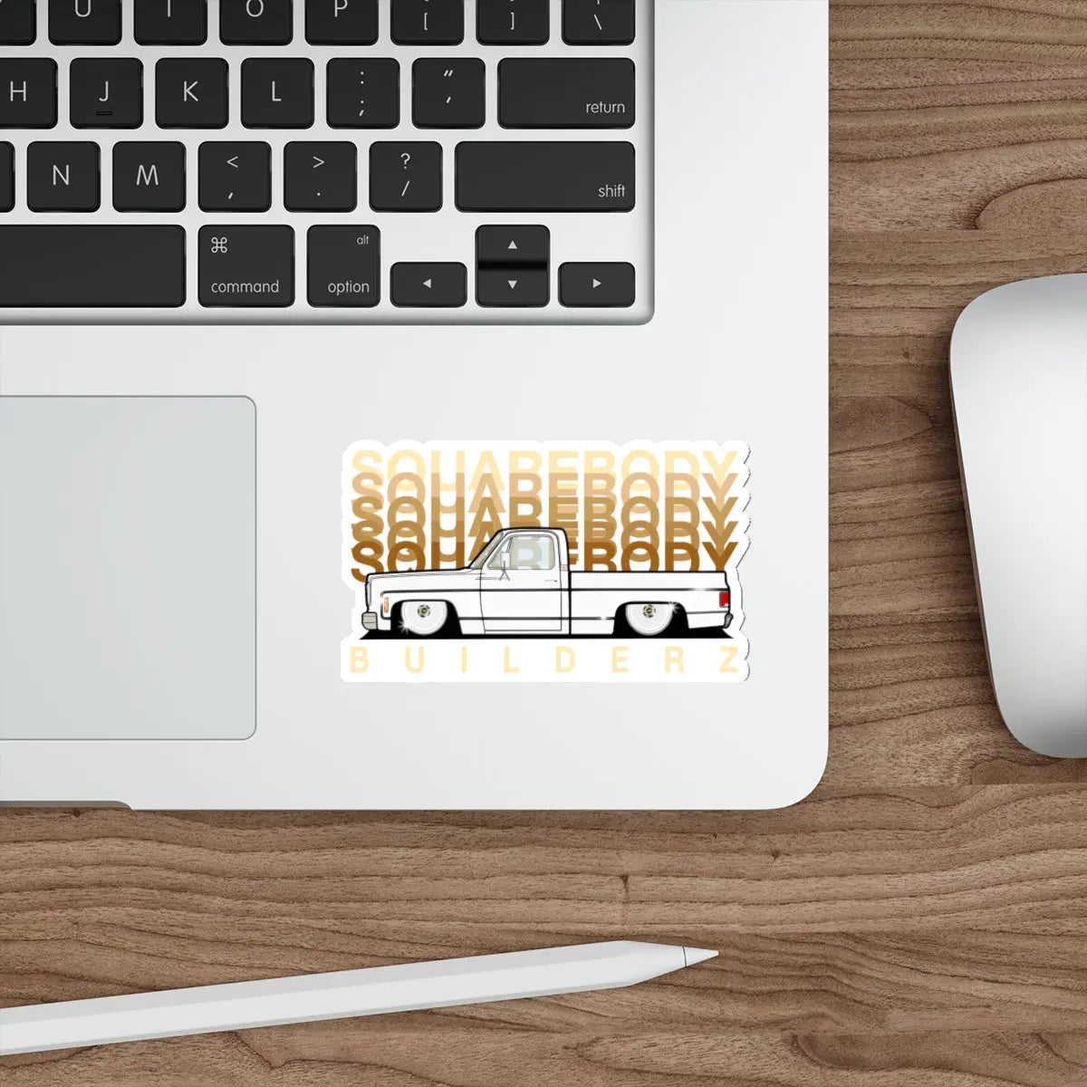 C10 faded series DIE CUT STICKER Printify