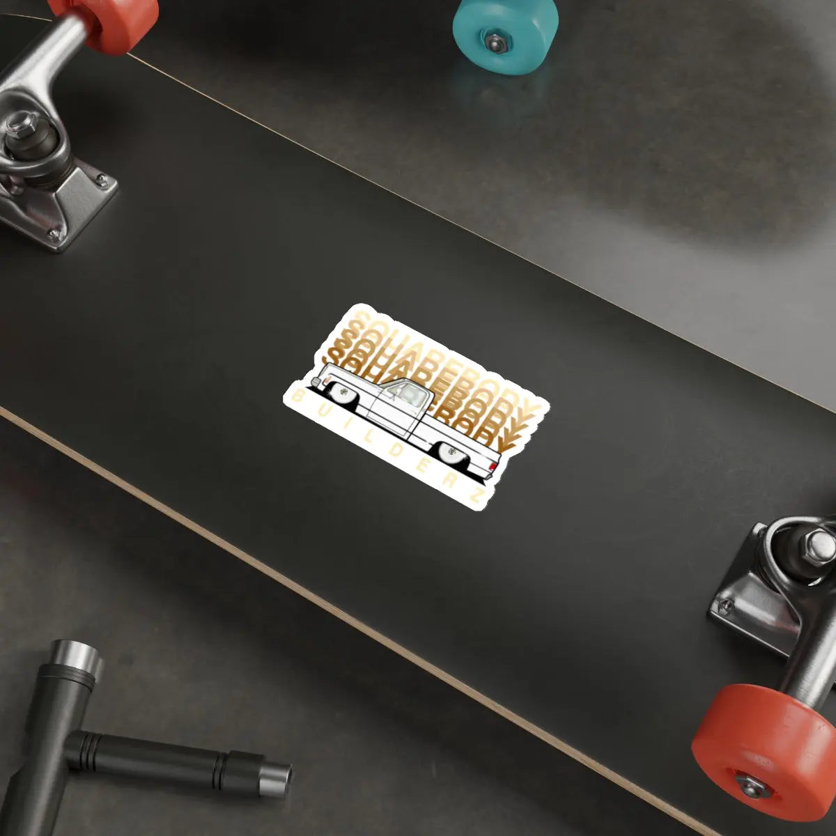 C10 faded series DIE CUT STICKER Printify