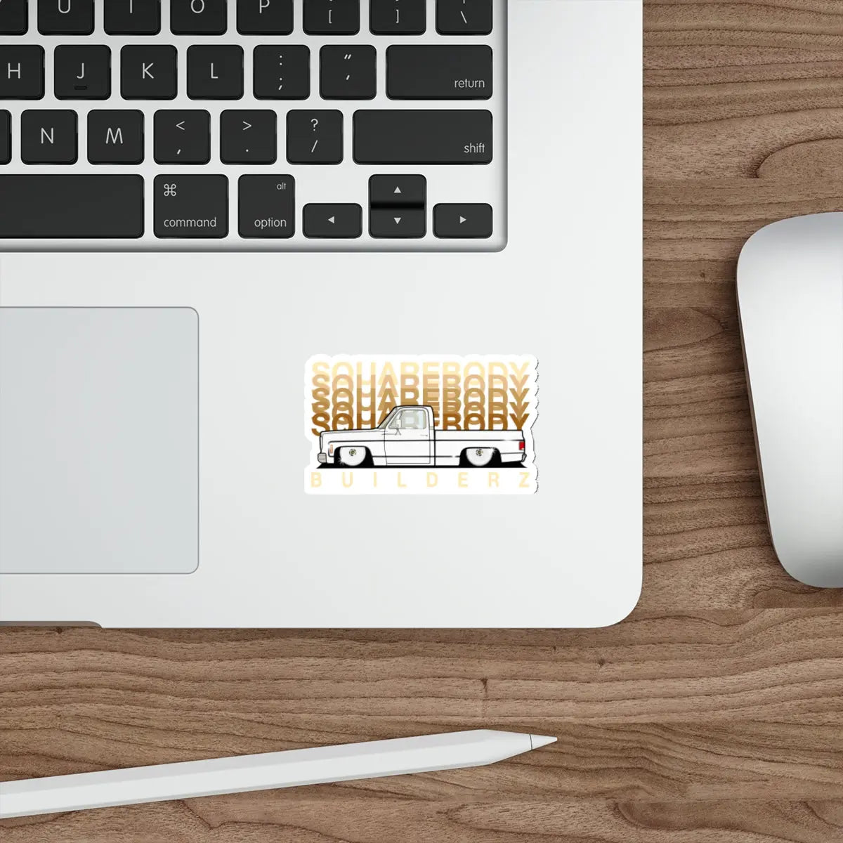 C10 faded series DIE CUT STICKER Printify