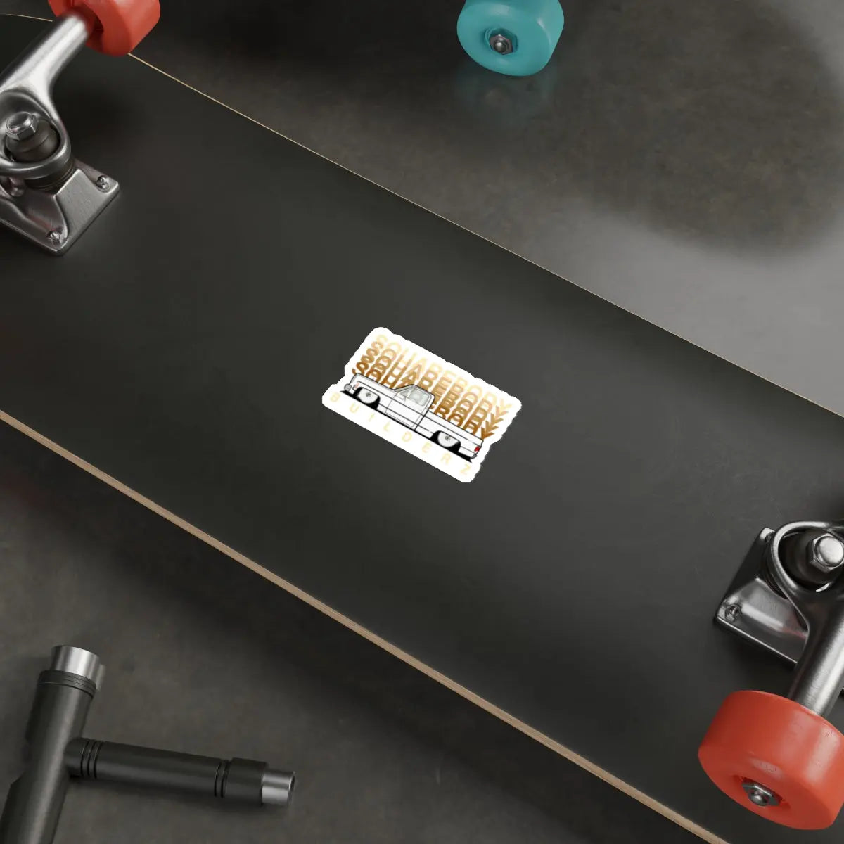C10 faded series DIE CUT STICKER Printify