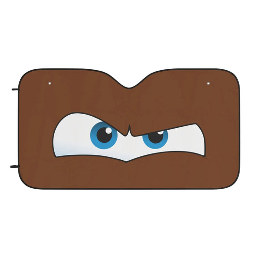 CAR SHOW windshield EYES Brown Printify
