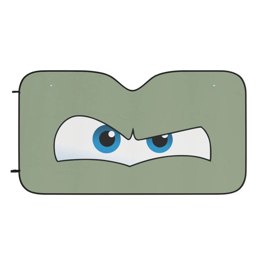 CAR SHOW windshield EYES Light Green Printify