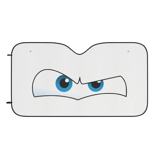 CAR SHOW windshield EYES White Printify