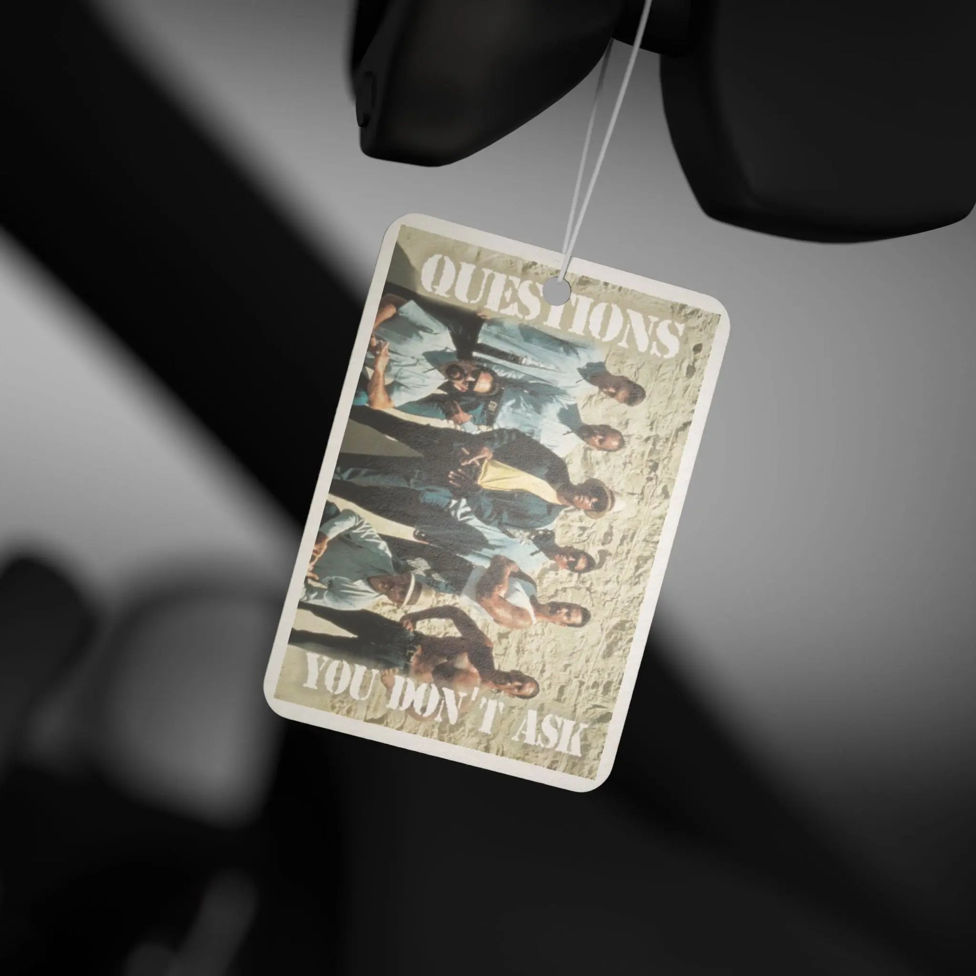 Car Air Freshener - Scented Accent 'LA Onda Questions You Don’t Ask' Blood in Blood Out Inspired Printify