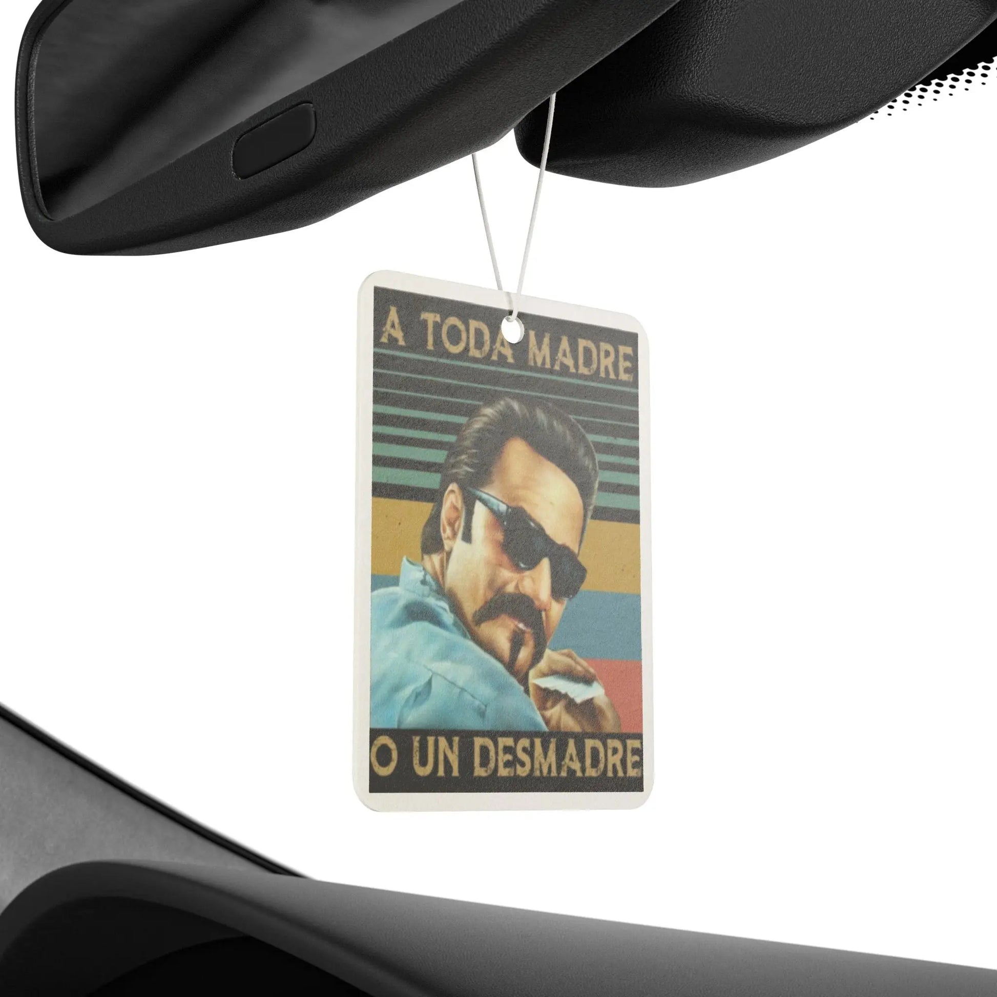 Car Air Freshener - 'A Toda Madre' Blood in Blood Out Movie Inspired Scented Ornament Printify