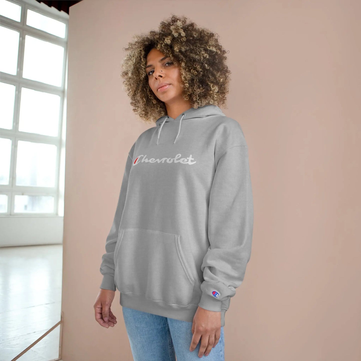 Chevrolet LOGO Champion Hoodie Printify