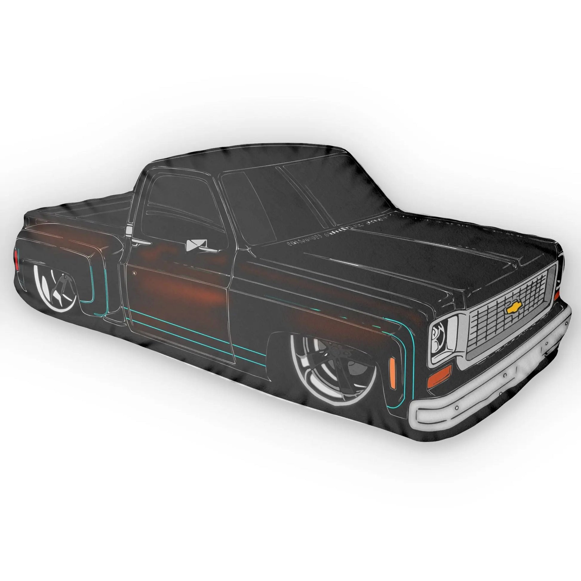 Custom C10 stepside Shaped throw pillow Printify