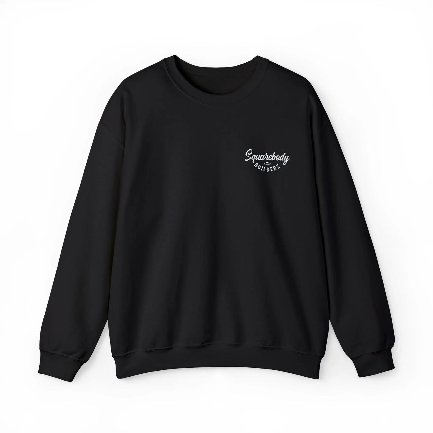 Embroidered LOGO crewneck sweater Printify