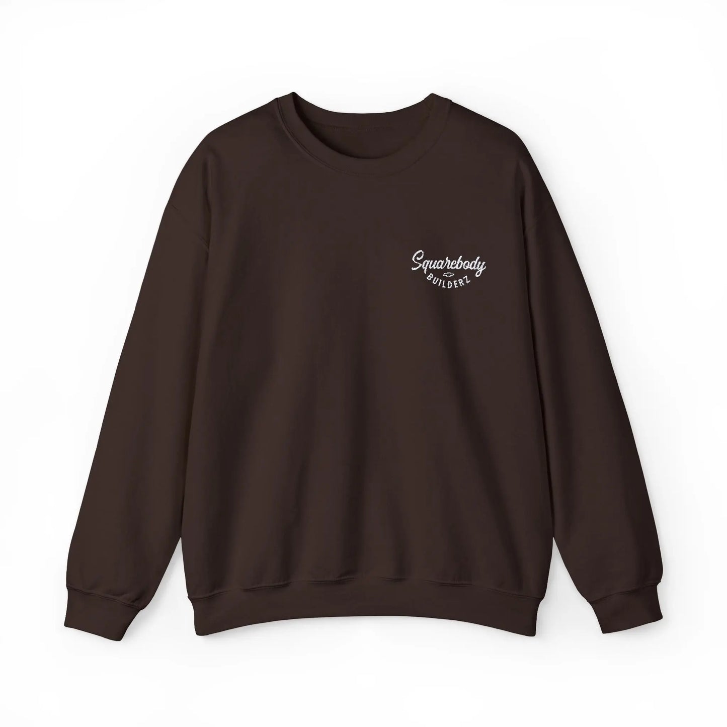 Embroidered LOGO crewneck sweater Printify