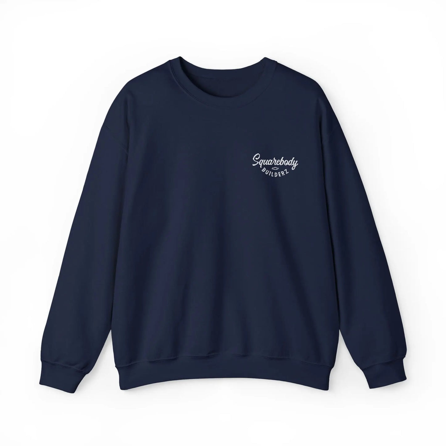 Embroidered LOGO crewneck sweater Printify