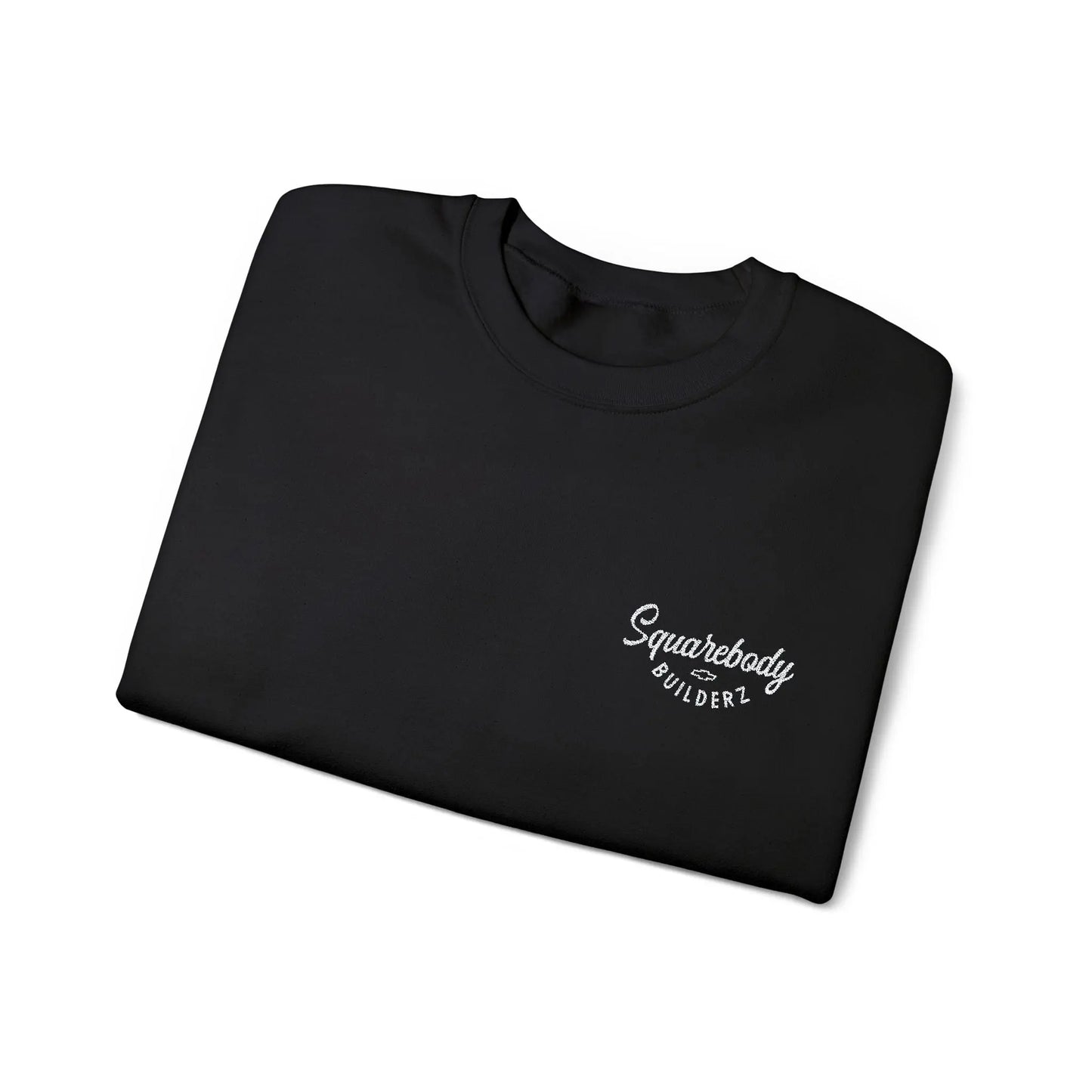 Embroidered LOGO crewneck sweater Printify