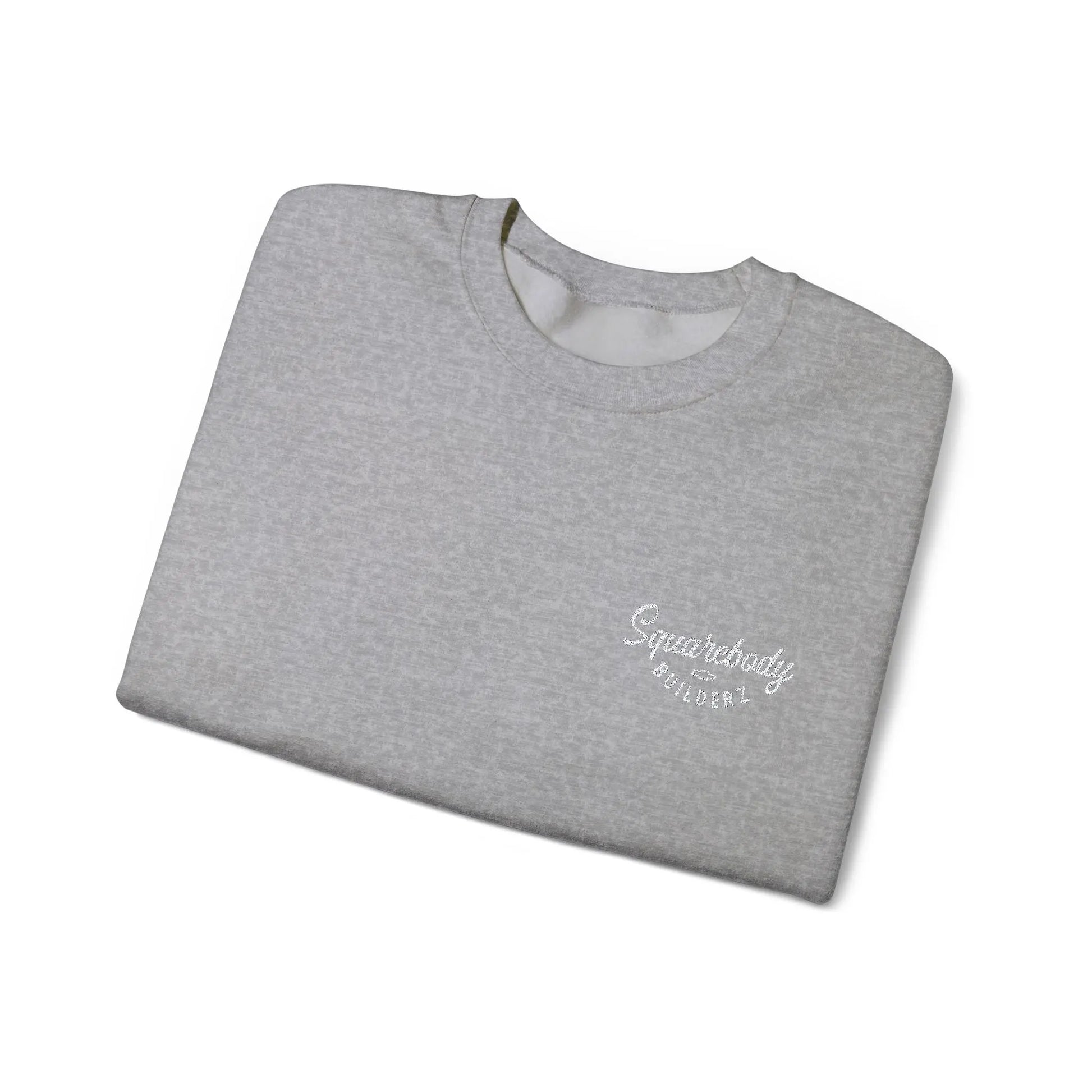 Embroidered LOGO crewneck sweater Printify