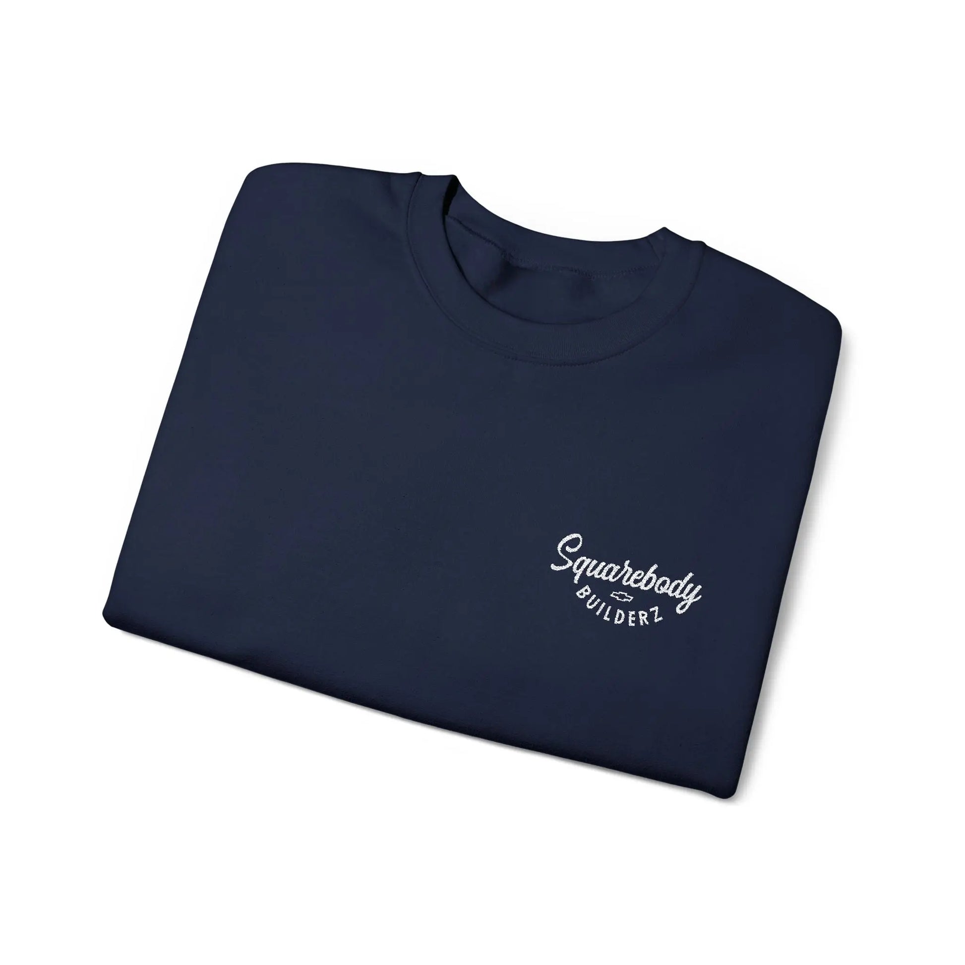 Embroidered LOGO crewneck sweater Printify
