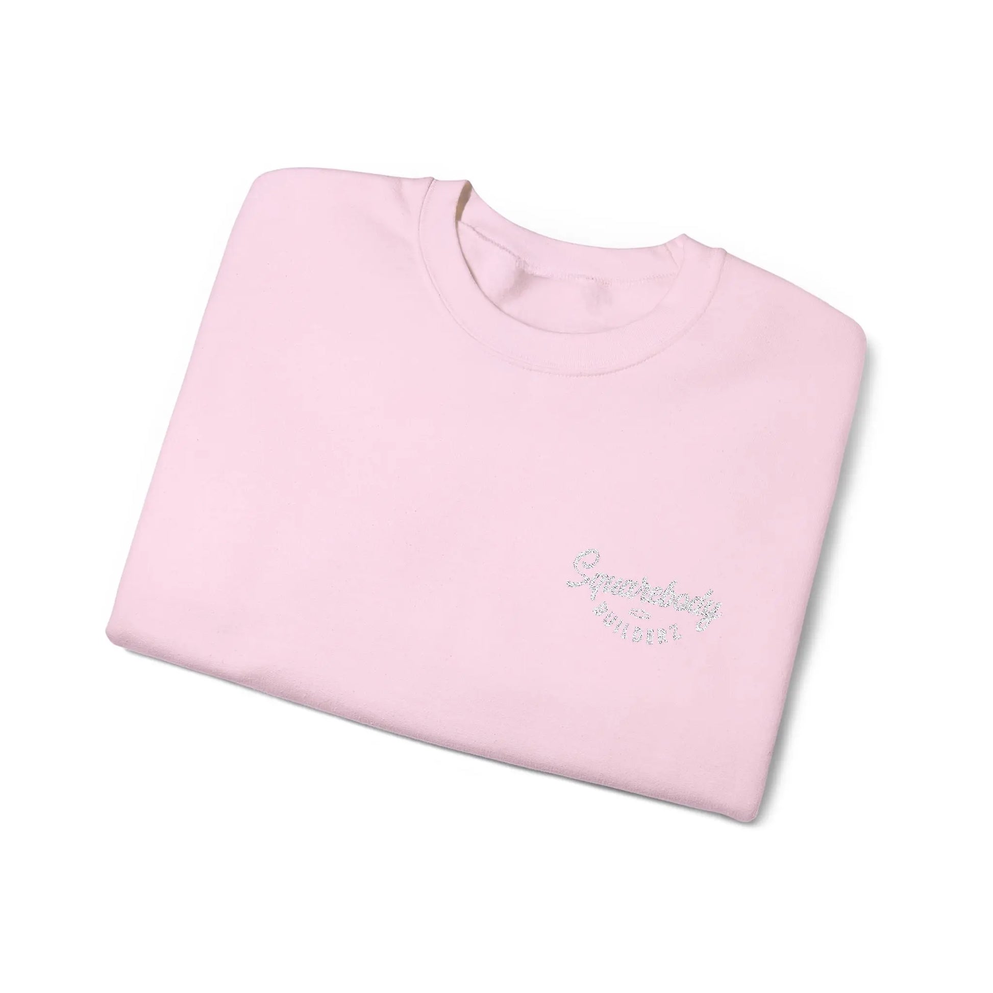 Embroidered LOGO crewneck sweater Printify