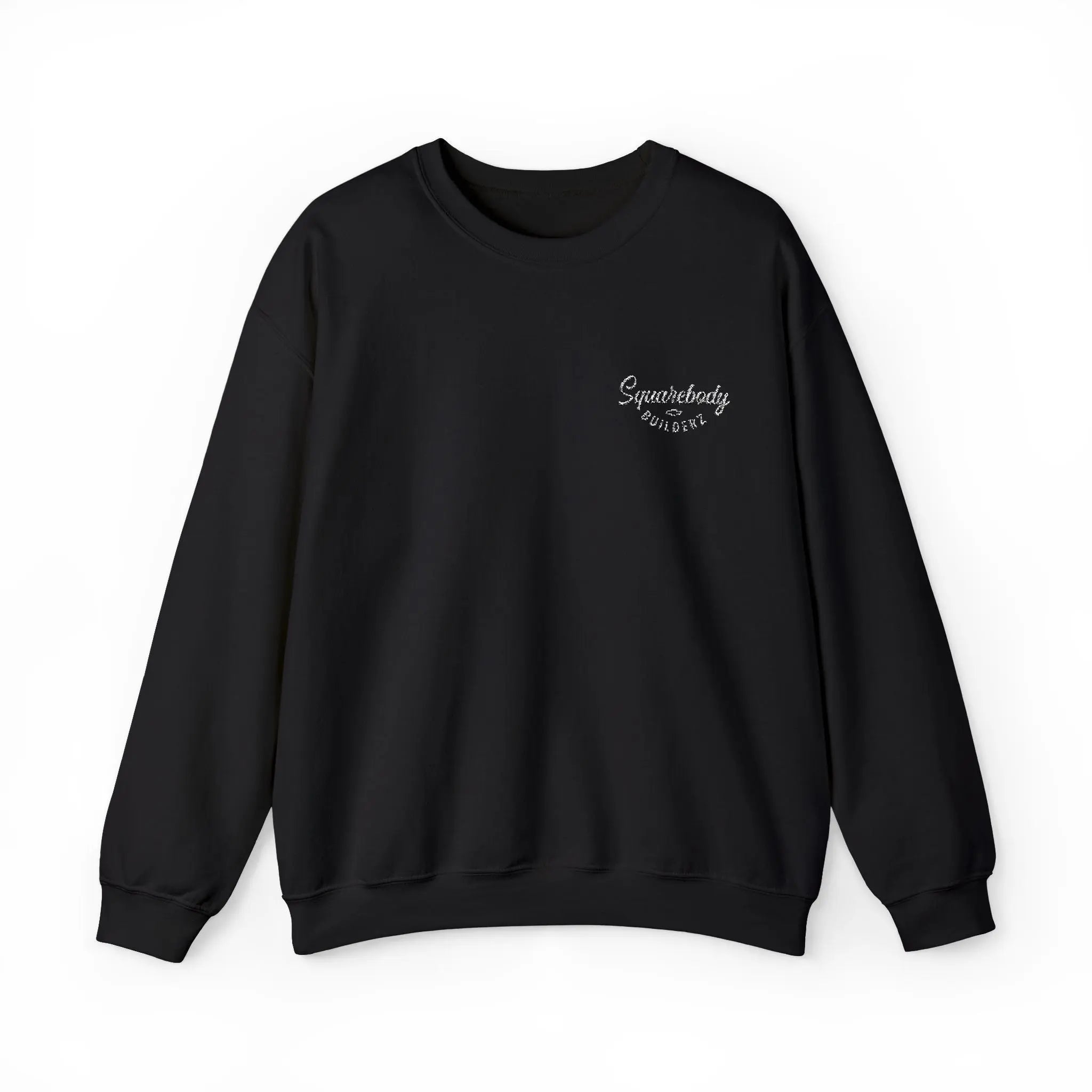 美品✦BRIEFING✦3D LOGO CREW NECK✦ ブラック✦ S Embroidered LOGO crewneck sweater - SQUAREBODY BUILDERZ