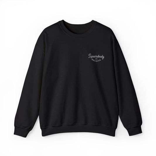 Embroidered LOGO crewneck sweater Printify