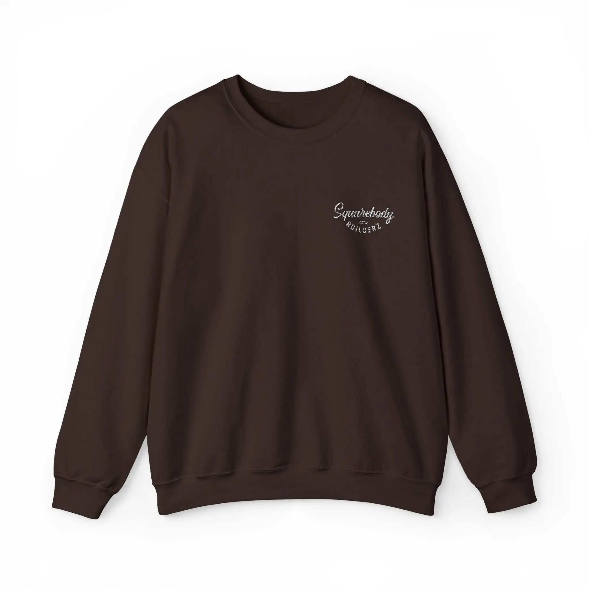 Embroidered LOGO crewneck sweater Printify