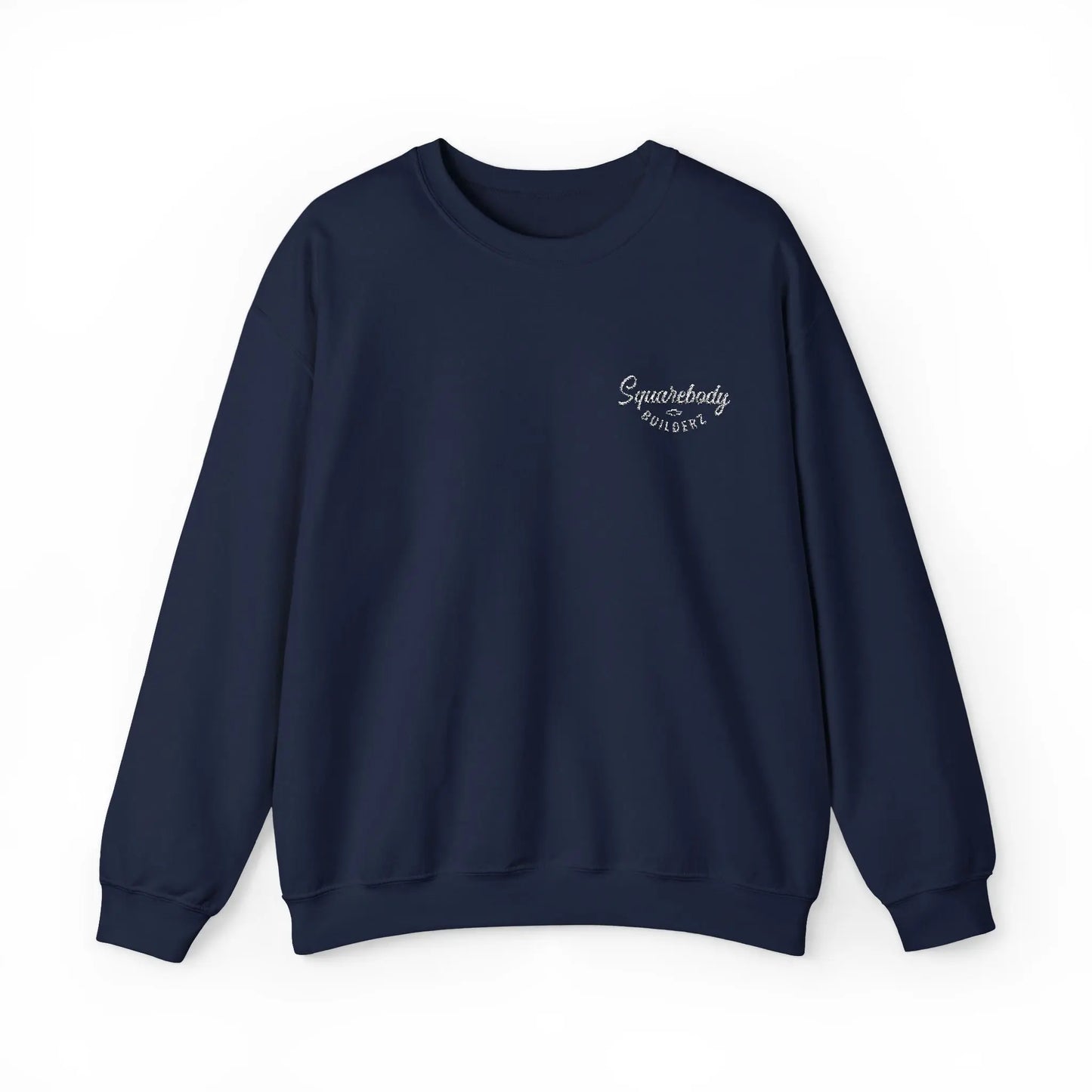 Embroidered LOGO crewneck sweater Printify